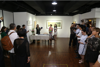 丹青傳韻 愛(ài)新覺(jué)羅文嘉、恒錦宮廷畫(huà)展在港舉辦 共促文化藝術(shù)交融